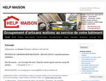 Tablet Screenshot of helpmaison.com